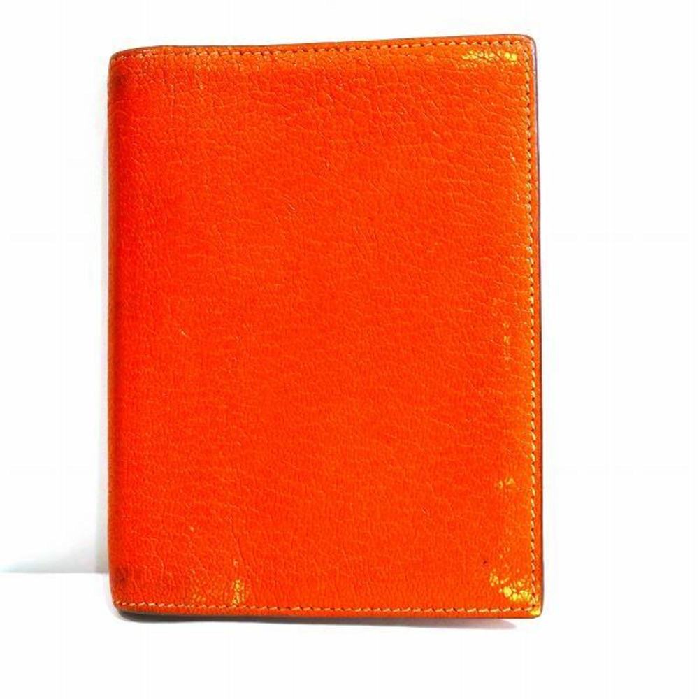 HERMES Agenda GM F Engraved Brand Accessory Notebook Cover Unisex - Picture 1 of 9